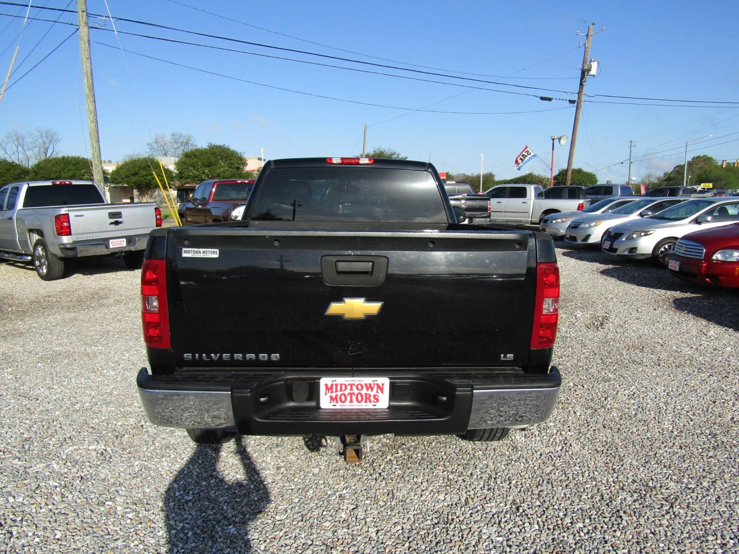 2013 Black /Black Chevrolet Silverado 1500 Work Truck 2WD (1GCNCPEX3DZ) with an 4.3L V6 OHV 12V engine, Automatic transmission, located at 15016 S Hwy 231, Midland City, AL, 36350, (334) 983-3001, 31.306210, -85.495277 - Photo#5